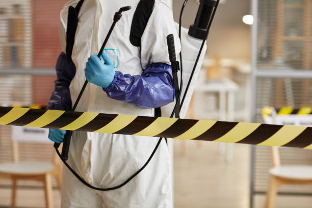 Professional Blood Cleanup technician working in Boca Raton, FL